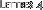 Lettres 4